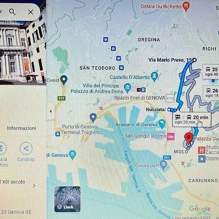 Castelletto - Appartamento+p. Auto : La Funicolare *