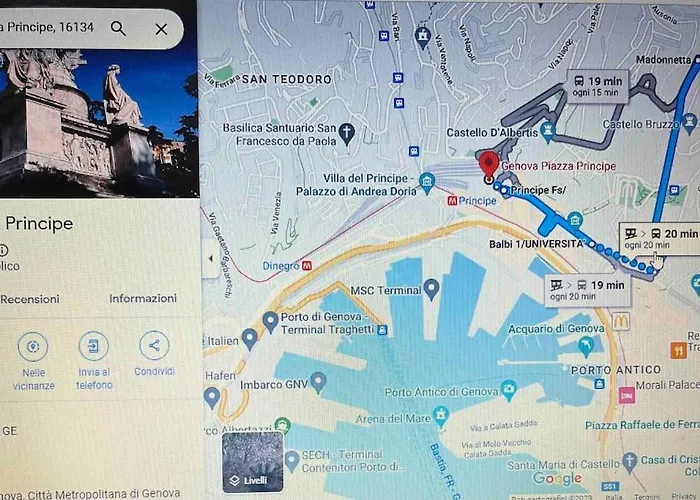 Castelletto - Appartamento+p. Auto : La Funicolare Γένοβα