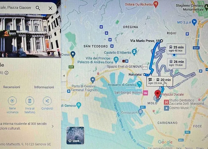 Castelletto - Appartamento+p. Auto : La Funicolare *