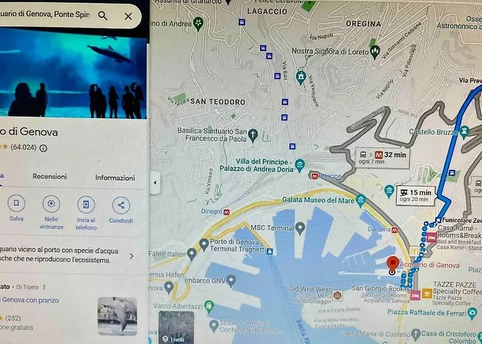 דירה Castelletto - Appartamento+p. Auto : La Funicolare ג'נובה